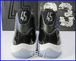 SPACE JAM Tinker Hatfield Signed Nike Jordan XI 9.5 Shoes EXACT Proof JSA COA
