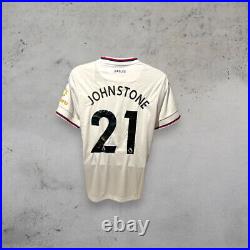 Sam Johnstone Signed 22/23 Crystal Palace Away Football Shirt COA