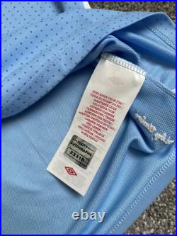 Samir Nasri #8 Hand Signed 2011/12 Manchester City Football Shirt with COA