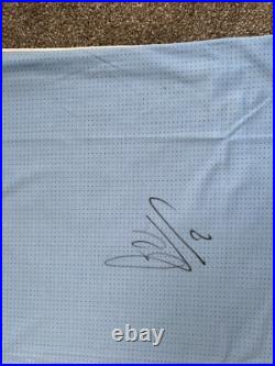 Samir Nasri #8 Hand Signed 2011/12 Manchester City Football Shirt with COA