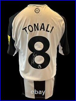 Sandro Tonali Newcastle United 2024-25 Hand Signed Home Shirt