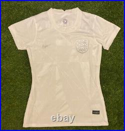 Sarina Wiegman Signed England Shirt Coa