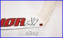 Scott Darling Chicago Blackhawks Signed Autographed Game Used Warrior Stick A