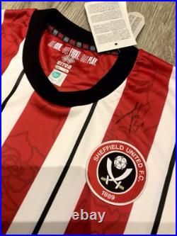 Sheffield United 2024/2025 Squad Signed Shirt with COA