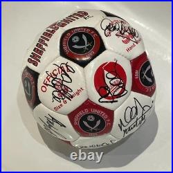 Sheffield United Memorabilia autographed football autographs Whitehouse etc Y2K