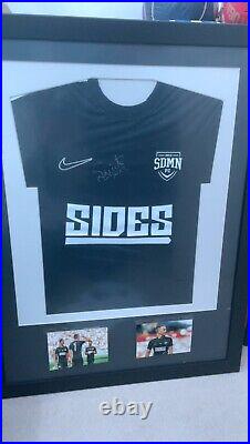 Sidemen Fc Shirt 2023 Hand Signed By Record Sidemen Fc Scorer Simon Minter