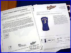 Signed 1999-00 Champion 76ers Allen Iverson Game Worn Jersey Used Sixers