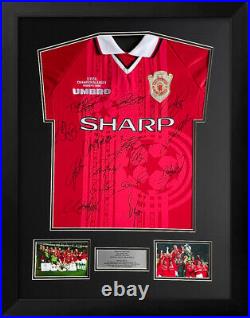 Signed 1999 Champions League final Shirt Signed By Winners