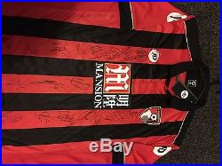 Signed Afcb Bournemouth Premier League Shirt (Child's Charity Listing)