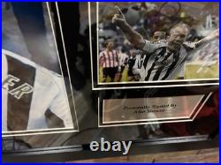 Signed Alan Shearer Captains Armband With COA