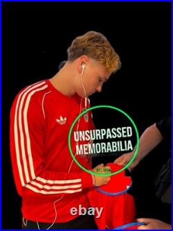 Signed Andreas Schjelderup Norway World Cup Football Shirt With Proof And COA