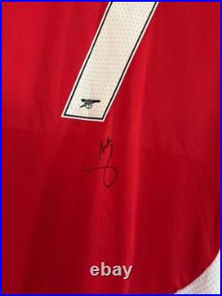Signed Bukayo Saka 7 Arsenal 24/25 Autographed Home Shirt With EXACT PROOF & COA