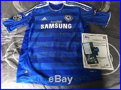 Signed Chelsea Champions League 2012 Winners Shirt
