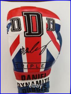 Signed Daniel Dubois Signed Custom Glove COA Private Signing