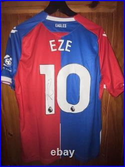 Signed Eberchi Eze shirt 23/24. Willing to negotiate price just pop me a message