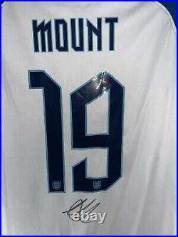 Signed England Mason Mount Shirt With COA, Premier League