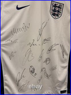 Signed England Men's Home Shirt 2025 with COA (for Charity)
