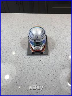 Signed Fernando Alonso Limited Edition 1/2 Scale Daytona Helmet