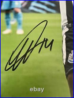 Signed Framed Alexander Isak Newcastle United Autograph Photo Sweden Sociedad