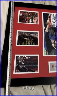 Signed & Framed Jurgen Klopp Picture With COA (24 X 20 Inches)