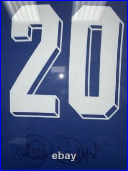 Signed Framed Paolo Rossi Italy Shirt Juventus World Cup