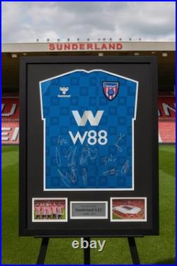 Signed Framed Sunderland 2025/2026 Away Shirt