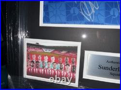 Signed Framed Sunderland 2025/2026 Away Shirt