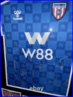 Signed Framed Sunderland 2025/2026 Away Shirt