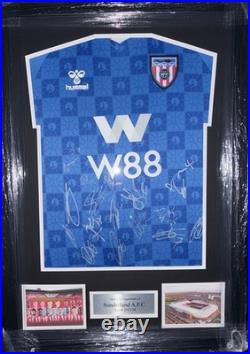 Signed Framed Sunderland 2025/2026 Away Shirt