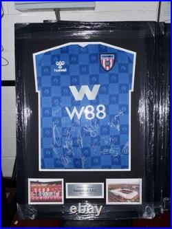 Signed Framed Sunderland 2025/2026 Away Shirt