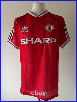 Signed GARY PALLISTER Retro Shirt Manchester United PROOF/COA