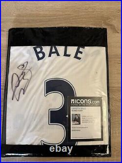 Signed Gareth Bale football shirt coa