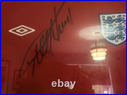 Signed Geoff Hurst 1966 Shirt & Programmes England