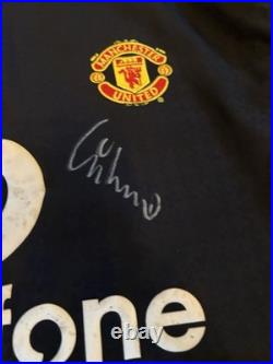 Signed Giggs and Gary Neville Manchester United Shirt