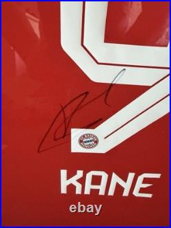 Signed Harry Kane Bayern Munich Jersey Shirt Framed
