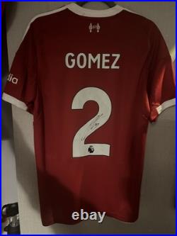 Signed Joe Gomez Liverpool Home 2025/26 Shirt Hand Signed No Proof Or COA