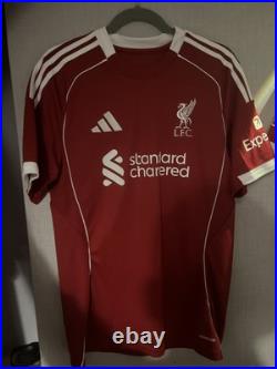 Signed Joe Gomez Liverpool Home 2025/26 Shirt Hand Signed No Proof Or COA