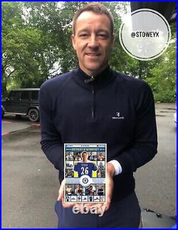 Signed John Terry Premier League Extremely Rare Item England & Chelsea