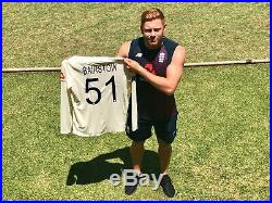 Signed Jonny Bairstow England Cricket Shirt (in support Rob Burrow)