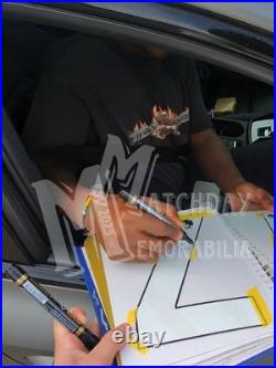 Signed KOBBIE MAINOO Manchester United 2024/25 Football Away Shirt COA & Proof