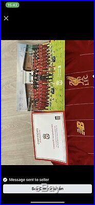 Signed Liverpool Home Squad Shirt 19/20 LFC Champions LFC COA Rare