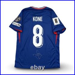 Signed Manu Kone France Football Shirt With Photo Proof And COA
