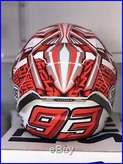 Signed Marc Marquez 2018 Shoei X-spirit 3 Replica Helmet. Stunning