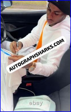 Signed Marcus Rashford Manchester United Autographed Shirt With COA See PROOF