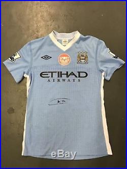 Signed Match Worn Manchester City Umbro Shirt Gael Clichy, Sport Relief