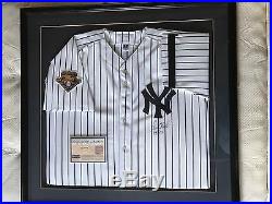 Signed NYY Steiner Paul o'neill signed Jersey framed