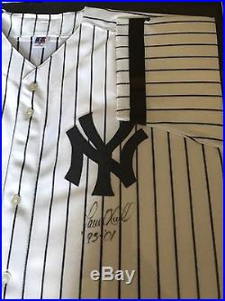 Signed NYY Steiner Paul o'neill signed Jersey framed
