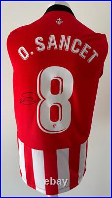 Signed OIHAN SANCET Shirt Athletic Club Bilbao PROOF/COA Spain