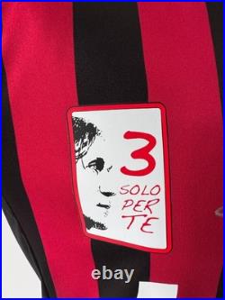 Signed PAOLO MALDINI Shirt AC Milan 2009/10 Final Ever Game-PROOF/COA- Italy