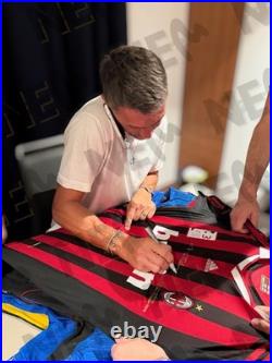 Signed PAOLO MALDINI Shirt AC Milan 2009/10 Final Ever Game-PROOF/COA- Italy